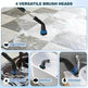 Electric Spin Scrubber, Cordless Cleaning Brush With 4 Replaceable Brush Heads And Adjustable Handle for Bathroom, Kitchen, Tub, Tile, Floor - EX-STOCK CANADA