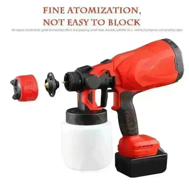 Electric Spray Gun High Pressure Automatic Apray Paint Portable Handheld Paint Watering Spray Gun - EX-STOCK CANADA