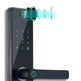 Electronic Door Lock With Surveillance Camera, Fingerprint Lock Graffiti Home Password Lock Mobile Phone Video Anti-theft - EX-STOCK CANADA