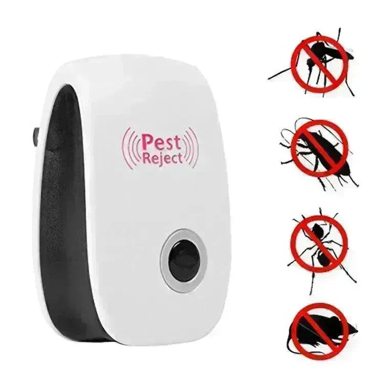 Electronic Ultrasonic Healthy Rechargeble Anti Mosquito Insect Pest Reject Mouse Repellent Repeller Practical Home EUUS Plug - EX-STOCK CANADA