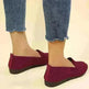 Elegant Casual Mesh Flats Shoes Fashion Solid Color Round Toe Loafers Cozy Lazy Shoes for Women - EX-STOCK CANADA