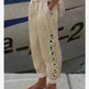 Elegant Cotton And Linen Floral Print Casual Jumpsuit - EX-STOCK CANADA