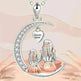 Elegant Pendant Crescent Necklace Simple - EX-STOCK CANADA