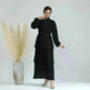 Elegant Printed Simple Dress for Elegant Arab Dubai Turkey Middle Eastern Women. - EX-STOCK CANADA