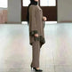 Elegant Two piece Dress Suit for Classy Arab Dubai Turkey Middle East Women Outfit set - EX-STOCK CANADA
