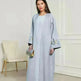 Embroidered Cardigan Abaya Dress Robe for Arab Dubai Turkey Middle East Women - EX-STOCK CANADA