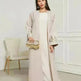 Embroidered Cardigan Abaya Dress Robe for Arab Dubai Turkey Middle East Women - EX-STOCK CANADA
