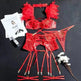 Embroidered Garter Strap Sexy Lingerie - EX-STOCK CANADA