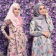 Embroidered Mesh Middle East Turkey Dress - EX-STOCK CANADA