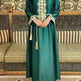 Embroidery Bronzing Lace Jalabiya Abaya Dress for Arab Dubai Turkey Middle Eastern Women - EX-STOCK CANADA