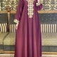 Embroidery Bronzing Lace Jalabiya Abaya Dress for Arab Dubai Turkey Middle Eastern Women - EX-STOCK CANADA