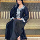 Embroidery Bronzing Lace Jalabiya Abaya Dress for Arab Dubai Turkey Middle Eastern Women - EX-STOCK CANADA