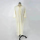 Ethnic Style Loose Casual Embroidery White Arab Robe - EX-STOCK CANADA