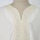 Ethnic Style Loose Casual Embroidery White Arab Robe - EX-STOCK CANADA