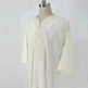 Ethnic Style Loose Casual Embroidery White Arab Robe - EX-STOCK CANADA