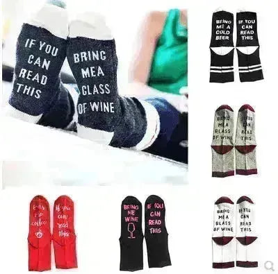 European And American Couple Men And Women Socks - EX-STOCK CANADA