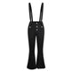 European And American High Waist Strap Casual Flared Pants - EX-STOCK CANADA