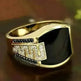 European And American Hip Hop Ring Full Diamond Ring - EX-STOCK CANADA