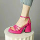European And American Style Roman High Heels Fashion Women's Shoes - EX-STOCK CANADA