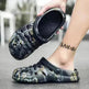Eva Men's Summer Outer Toe Croc Half Slide Slippers - EX-STOCK CANADA
