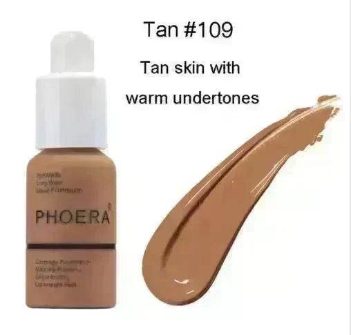 Explosive Press Type Oil Control Natural Color Matte Concealer Foundation Cream - EX-STOCK CANADA