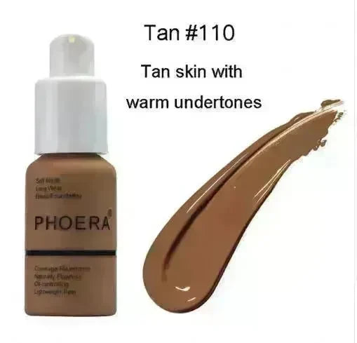 Explosive Press Type Oil Control Natural Color Matte Concealer Foundation Cream - EX-STOCK CANADA