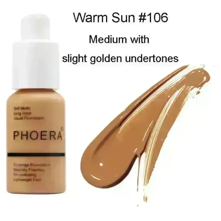 Explosive Press Type Oil Control Natural Color Matte Concealer Foundation Cream - EX-STOCK CANADA