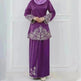 Exquisite Embroidery Two-piece Suit for Turkey Dubai Middle East Women Abaya inspired - EX-STOCK CANADA