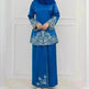 Exquisite Embroidery Two-piece Suit for Turkey Dubai Middle East Women Abaya inspired - EX-STOCK CANADA