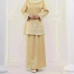 Exquisite Embroidery Two-piece Suit for Turkey Dubai Middle East Women Abaya inspired - EX-STOCK CANADA