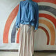 Extra Beautiful Pleated Skirt Suit for Arab Dubai Turkey Middle East Women Outfit set - EX-STOCK CANADA