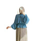 Extra Beautiful Pleated Skirt Suit for Arab Dubai Turkey Middle East Women Outfit set - EX-STOCK CANADA
