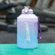Extra Large Capacity Cup With Straw Fitness Sports Water Bottle Fitness Big Bottles - EX-STOCK CANADA