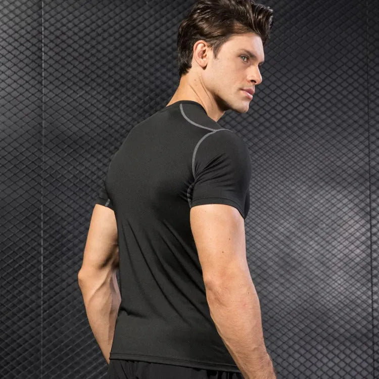 Bodybuilding T-shirt Fitness Workout shirt for men - EX-STOCK CANADA