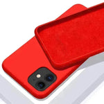 Case de iPhone de silicona líquida de todo incluido impermeable unisex