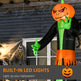 9ft Inflatable Halloween Decoration Pumpkin Head Ghost, Blow-Up Outdoor LED Display For Lawn, Garden, Party EX-STOCK Canada 