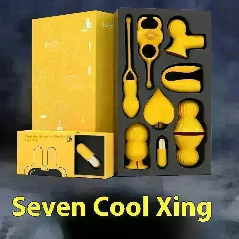 Thunder Storm Seven Torture Multi-functional Sex Toys Kit For Women - EX-STOCK CANADA
