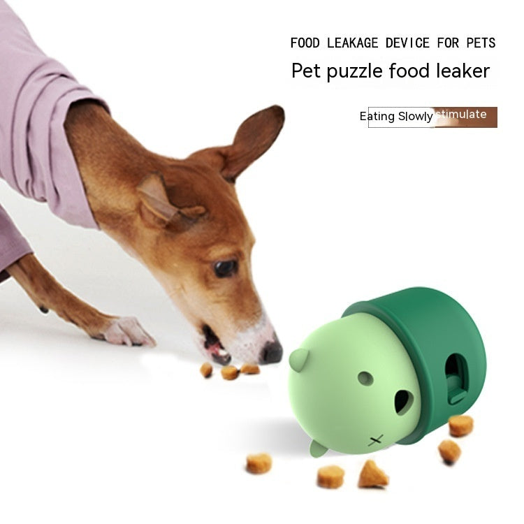Pets Leakage Food Feeder Dog Interactive Training Toy Ball Natural Rubber Chew Dog Food Ball Snack Food Feeder Cat Puzzle Games Toy Pet Products EX-STOCK Canada 