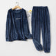Flannel Pajamas Sets Winter Home Clothes For Women Men Sleepwear Couple - EX-STOCK Canada