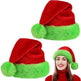 Plush Santa Hats Velvet Christmas Hat Thicken Plush Xmas Holiday Hat With Lined New Year Festive Party EX-STOCK Canada 