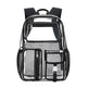Clear Transparent Large Capacity Backpack – School & Travel Bag | Black, Gray, Pink, Lavender