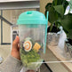 Breakfast Oatmeal Cereal Nut Yogurt Salad Cup Container Set With Fork Sauce Cup Lid Bento Food Taper Bowl Lunch Box EX-STOCK