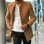 Buy Single Breasted Plain Slim fit Blazer for Men Business Work Jacket - EX-STOCK CANADA