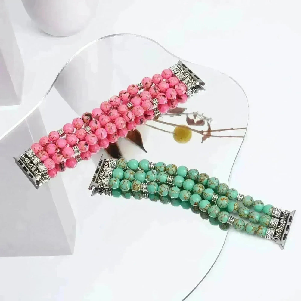 Beaded Bracelet Smart Phone Watch Strap for women - EX-STOCK CANADA