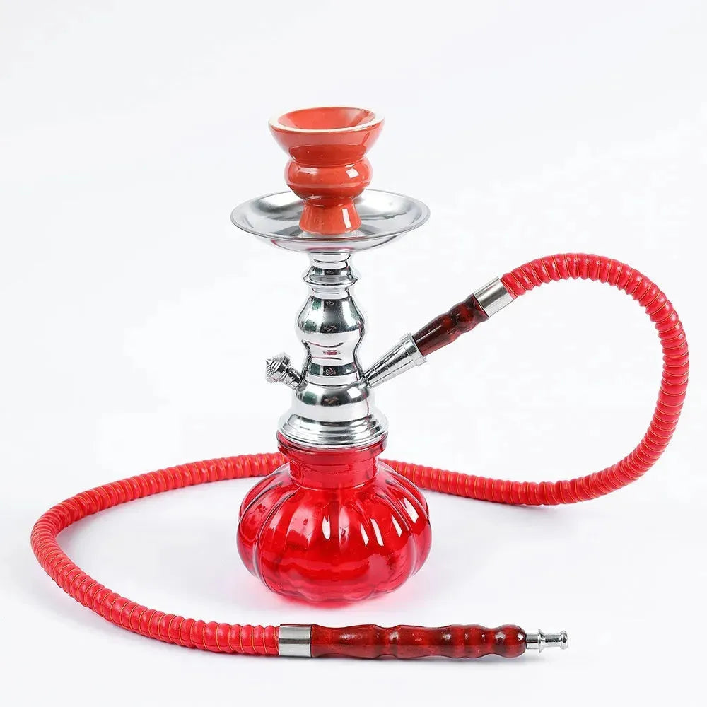 Small Size Iron Single And Double Pipe Hookah Suit - EX-STOCK CANADA