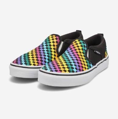 Vans Asher - Kids Slip On Shoe - EX-STOCK Canada