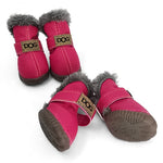 Dog Thick Snow Boots Keep Warm Teddy Autumn And Winter VIP Shoes EX-STOCK Canada 