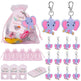 Elephant Party Theme Birthday Decoration Suit – Baby Shower & Kids Birthday Scene Layout Kit