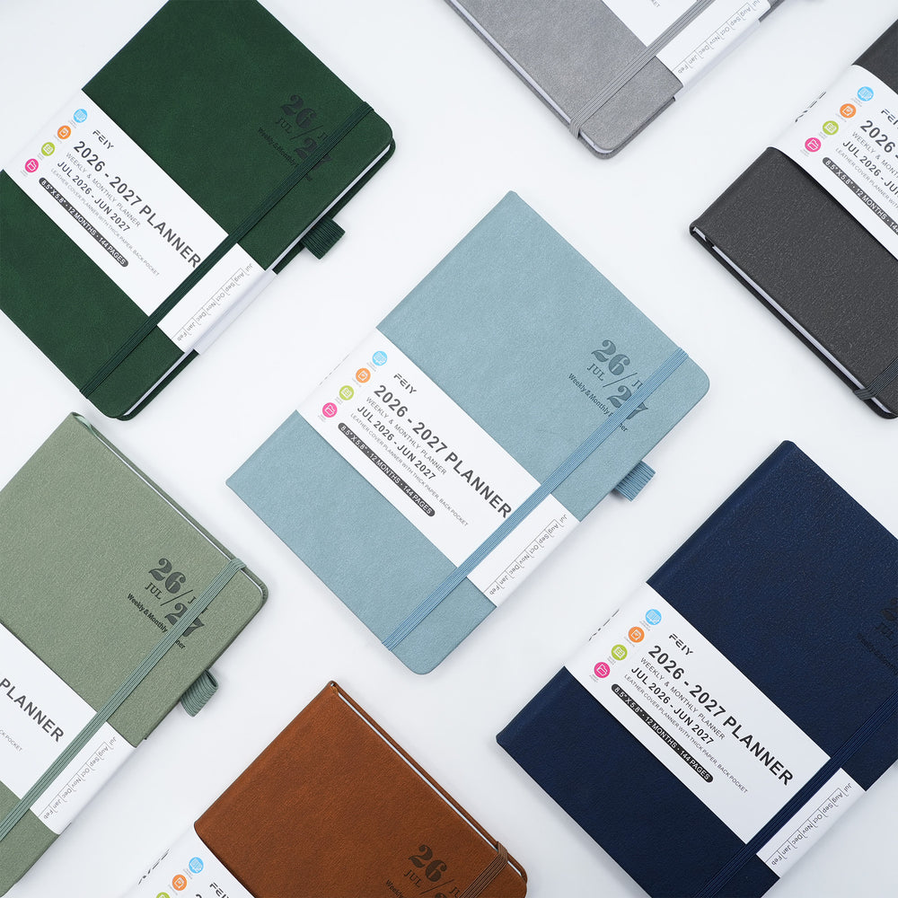 2026-2027 English Weekly Planner Notebook 