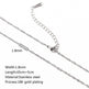 Stainless Steel Vacuum Vapor Plating 18K Gold Color Protection Lip Chain Necklace - EX-STOCK CANADA